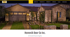 Desktop Screenshot of homenikdoor.com
