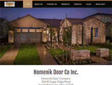 Tablet Screenshot of homenikdoor.com